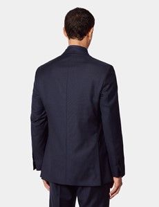 Tailored Fit Navy Semi Plain 1913 Suit