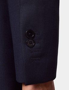 Tailored Fit Navy Semi Plain 1913 Suit
