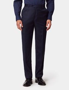 Tailored Fit Navy Semi Plain 1913 Suit