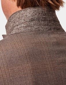 Tailored Fit Brown Plaid 1913 Suit-preview5