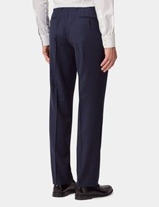 Tailored Fit Dark Blue Pinstripe Suit-preview11