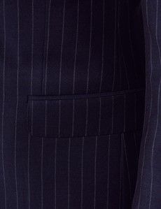 Slim Fit Navy Chalk Stripe Suit-preview3