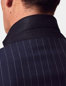 Slim Fit Navy Chalk Stripe Suit-preview5
