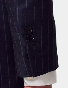 Slim Fit Navy Chalk Stripe Suit-preview6
