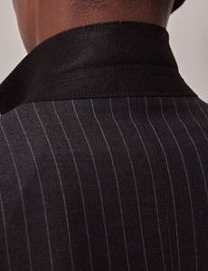 Charcoal Chalk Stripe Classic Suit-preview5