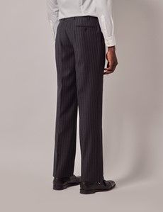 Charcoal Chalk Stripe Classic Suit-preview9
