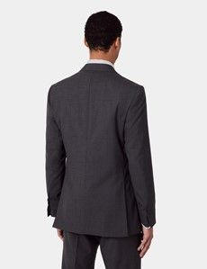 Tailored Fit Charcoal Subtle Stripe 1913 Suit Jacket-preview4