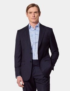 Tailored Fit Navy Chalk Stripe 1913 Suit
