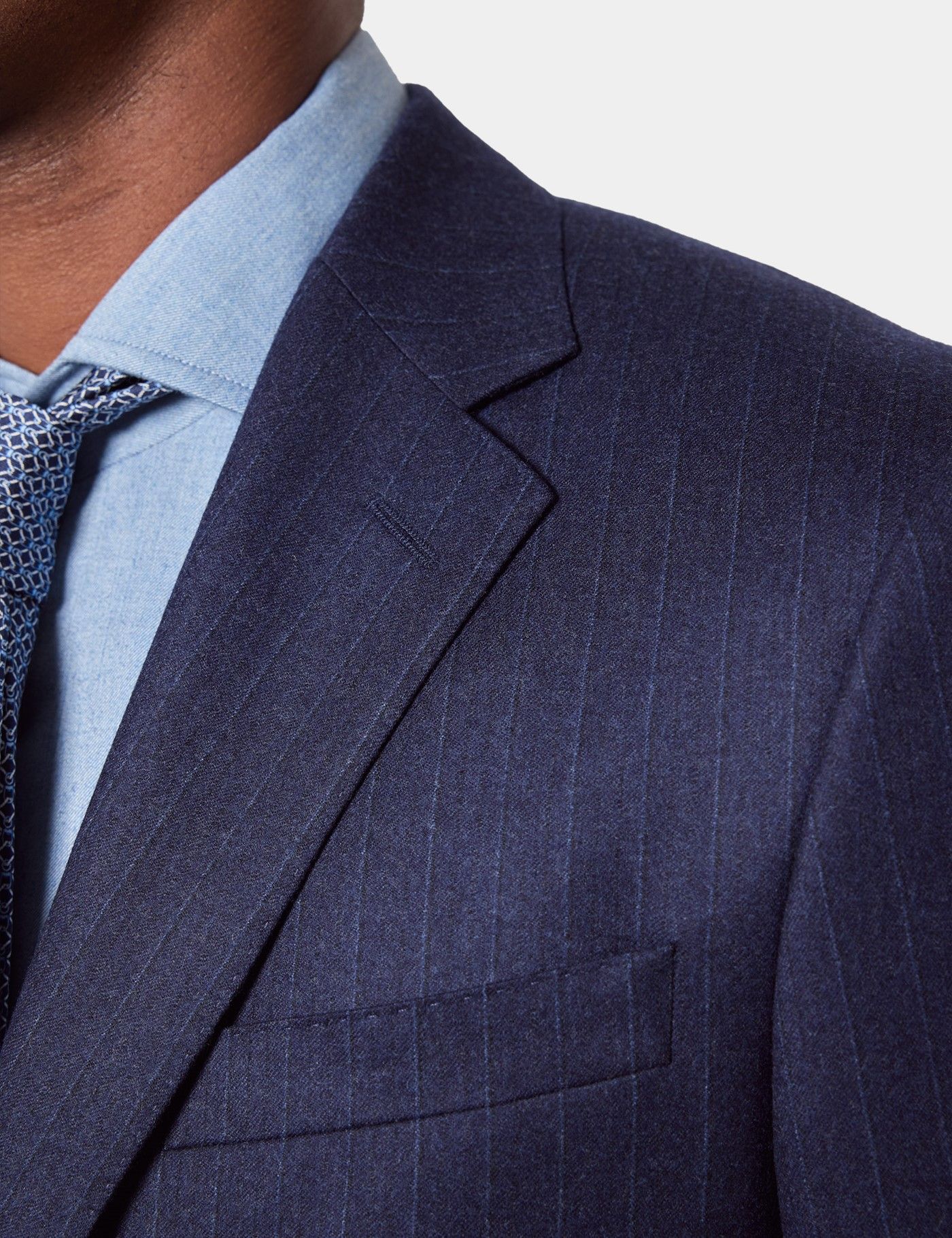 Tailored Fit Dark Blue Stripe 1913 Suit-preview