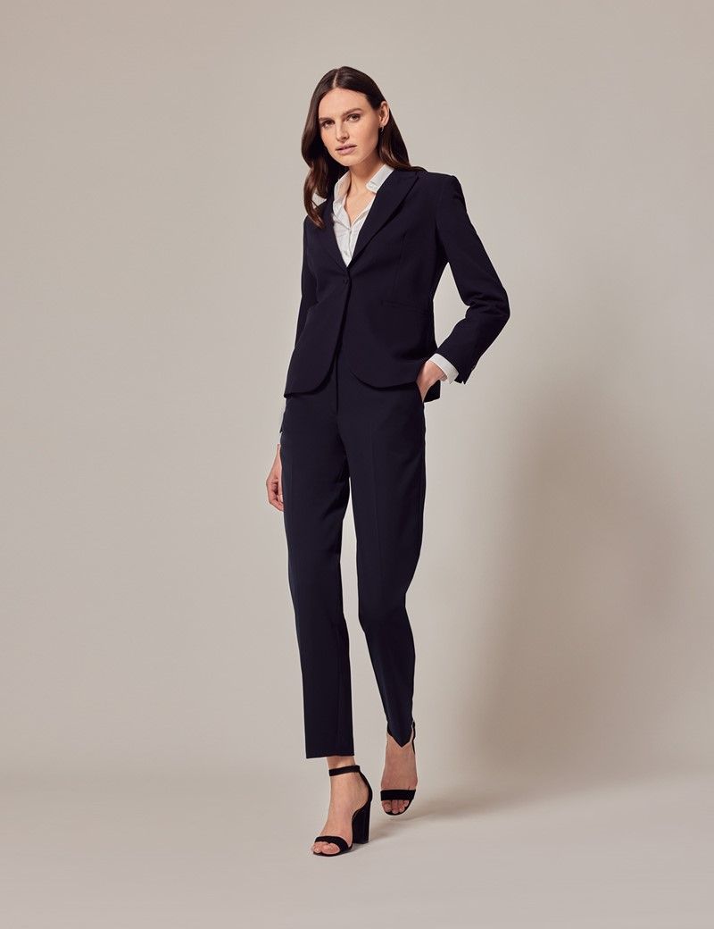 Women s Navy Twill Suit