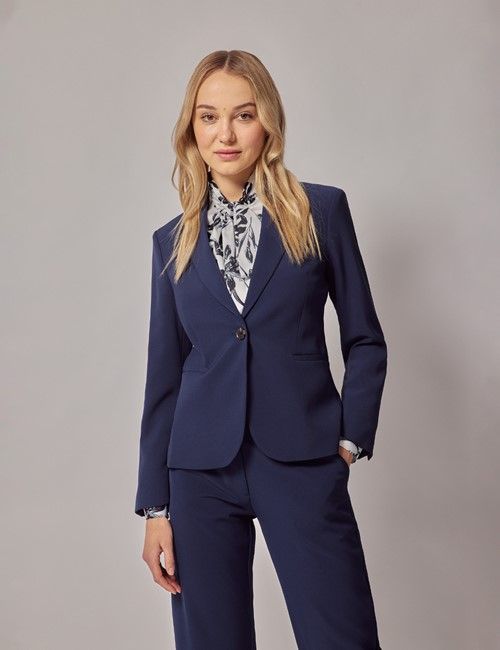 Mid Blue Suit Jacket