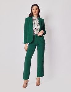 Dark Green Suit Jacket-preview5
