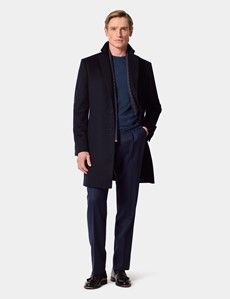 Blue Crew Neck Jumper - Machine Washable