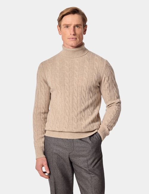 Slim Fit Rust Garment-Dyed Chinos