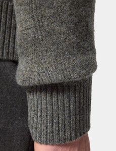 Forest Green Zip Through Jumper