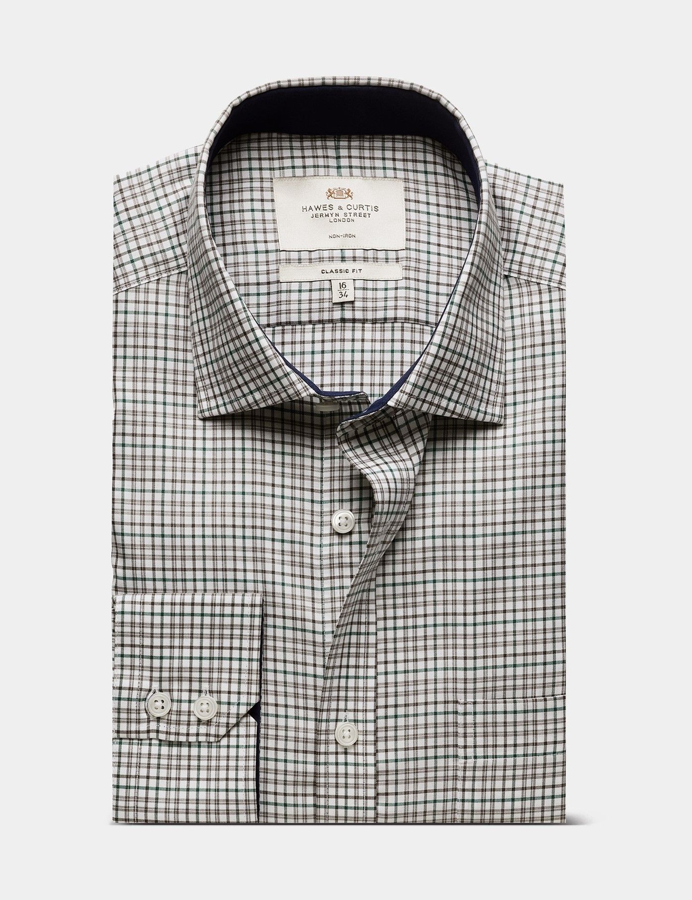 white christmas dresses Shop Marquis Off White Cotton Blend Dress Shirt main image 0
