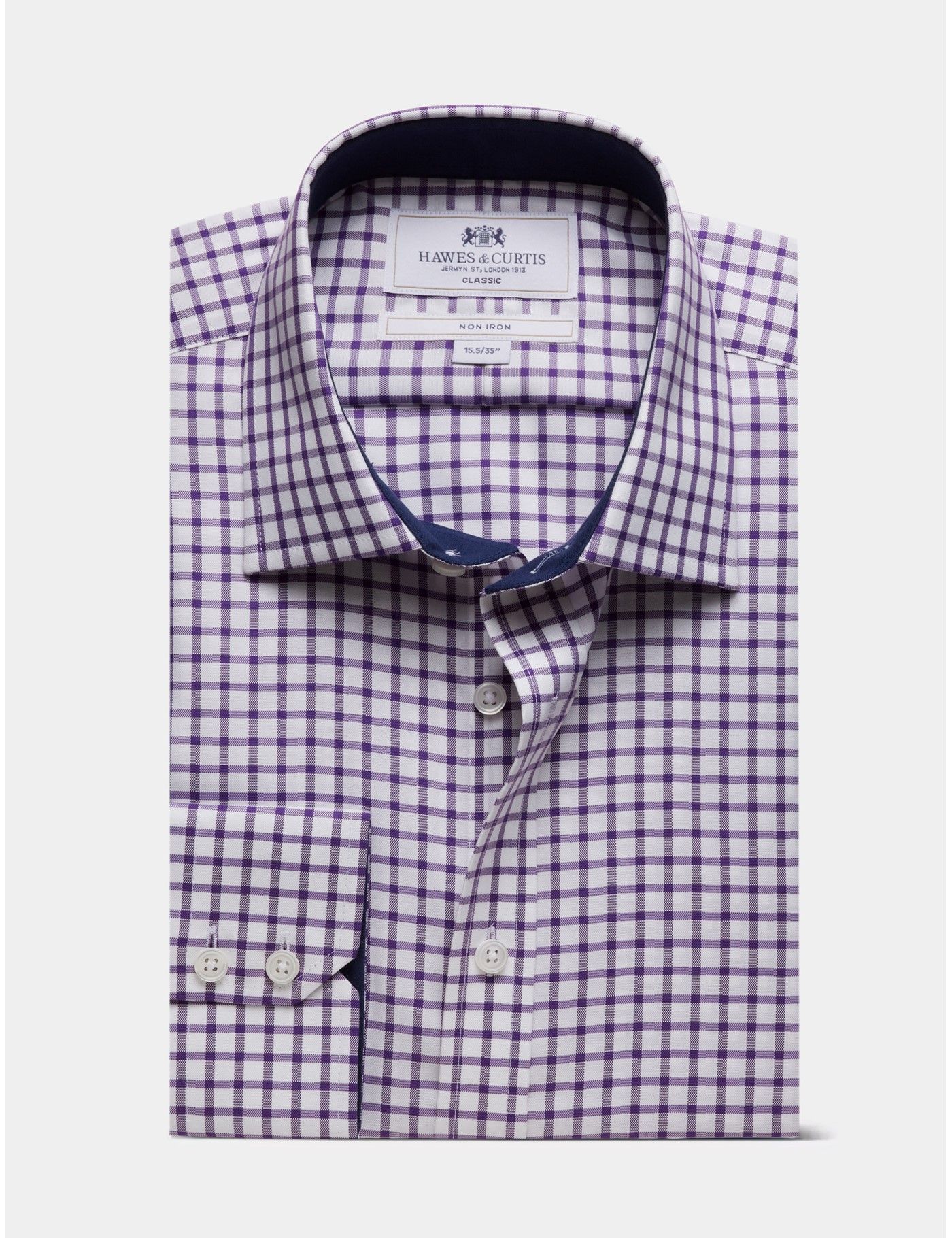 Men's Classic Fit Dress Shirts | Hawes & Curtis