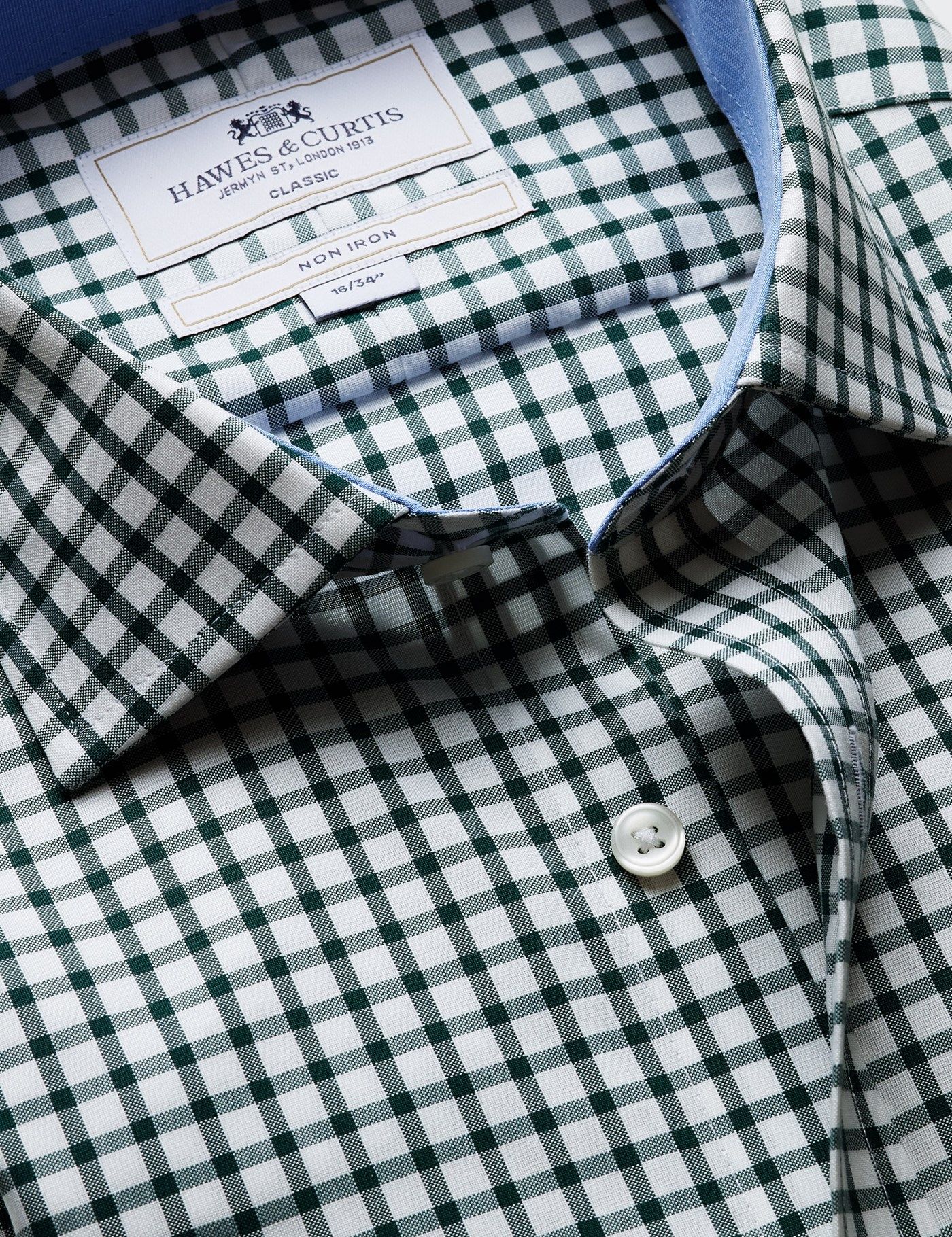 Men's Green Check Shirts | Shirts