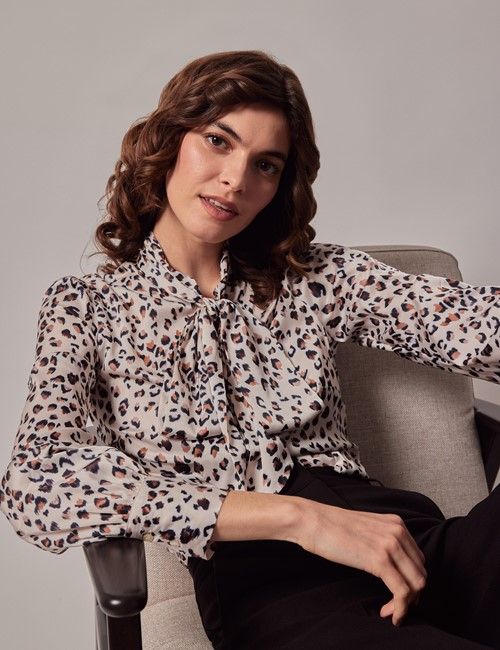 Women’s Satin Blouses & Shirts | Hawes and Curtis