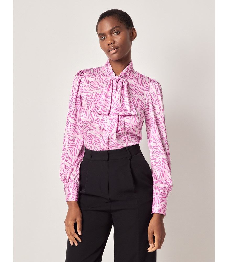 カシニョール 、【MAUVE BLOUSE WITH JABOTS】、日本未発売 カシニョール 、【MAUVE BLOUSE WITH JABOTS】、日本未発売