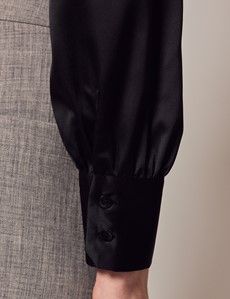 Black Pussybow Blouse-preview3