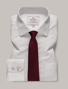 White Classic Shirt - Breast Pocket-preview2