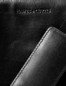 Men's Black Leather Document Holder-preview3