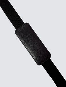 Men's Black Leather Document Holder-preview5
