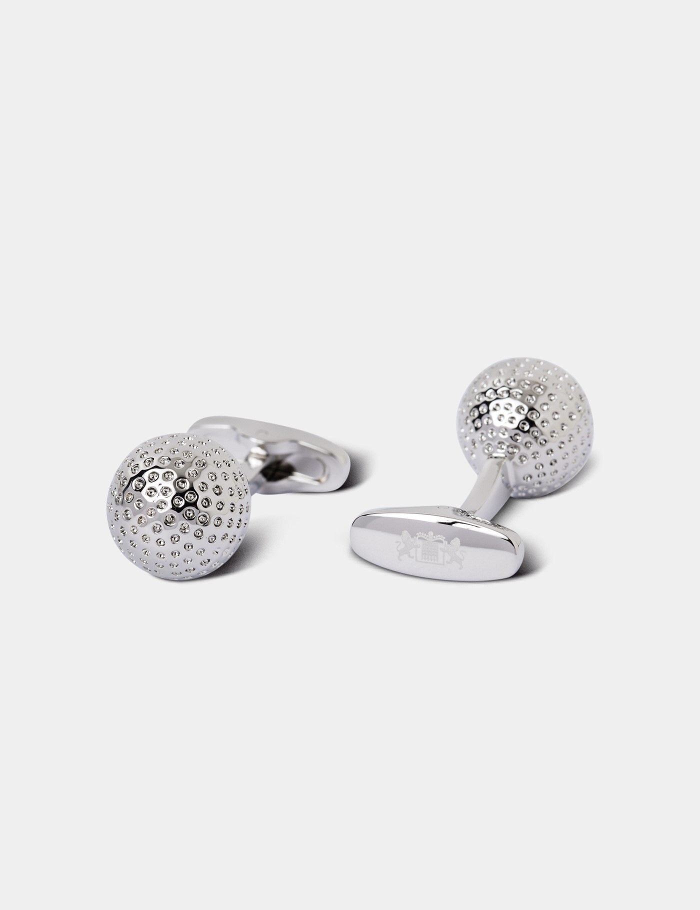 Silver Golf Ball Cufflinks-preview