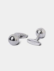 Silver Tennis Ball Cufflinks-preview1
