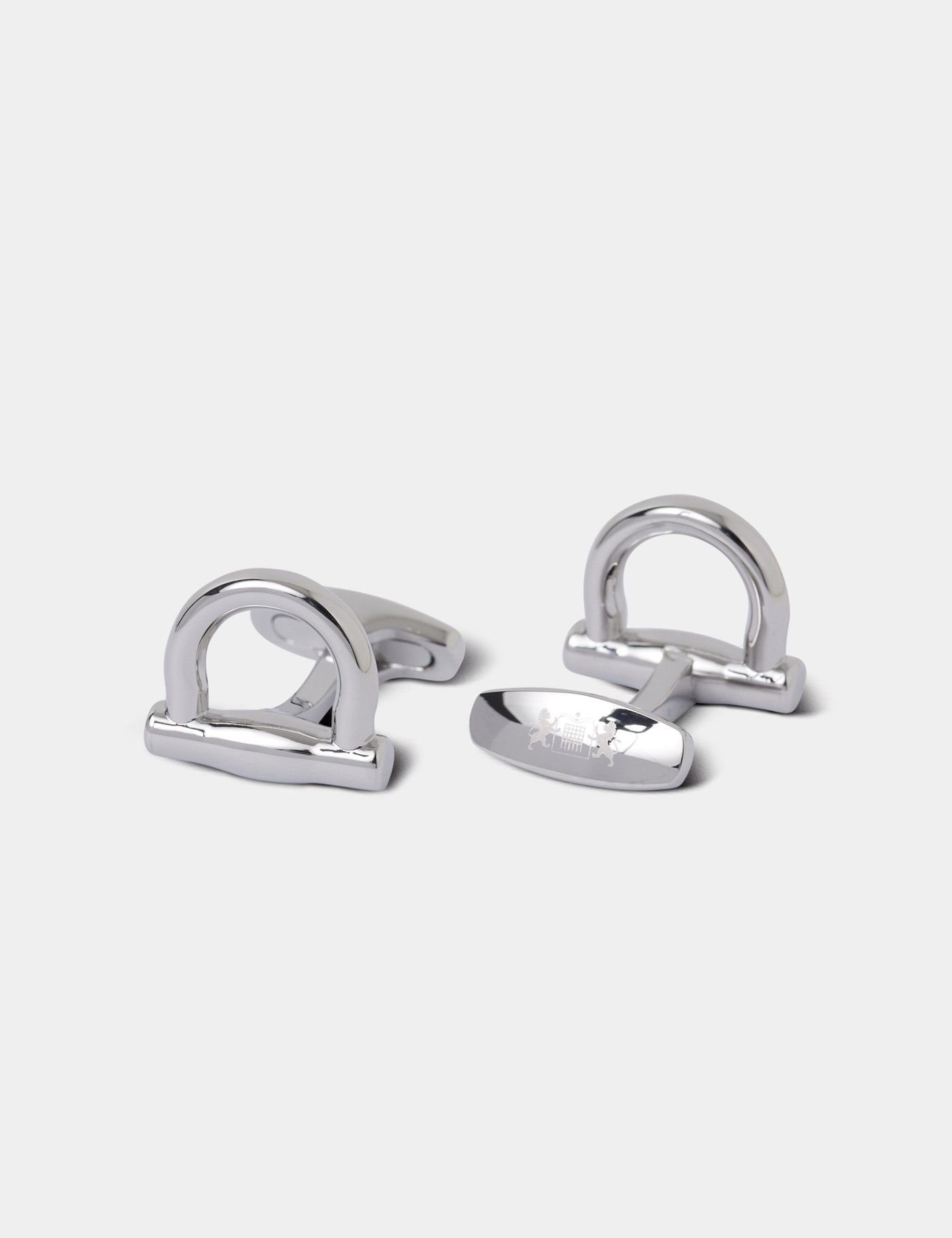 Silver Stirrup Cufflinks-preview