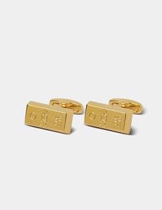 Gold Bar Cufflinks