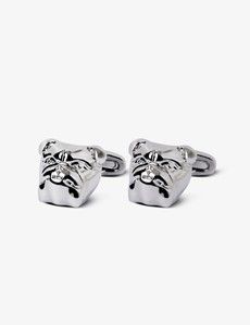 Silver Bulldog Cufflinks