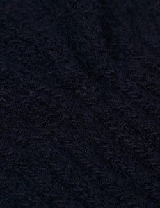 Navy Knitted 1913 Gloves