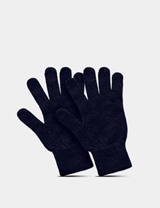 Navy Knitted 1913 Gloves