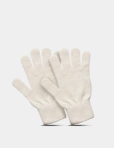 Cream Knitted 1913 Gloves