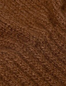 Rust Knitted 1913 Gloves