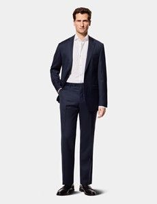 Slim Fit White Poplin Curtis Shirt