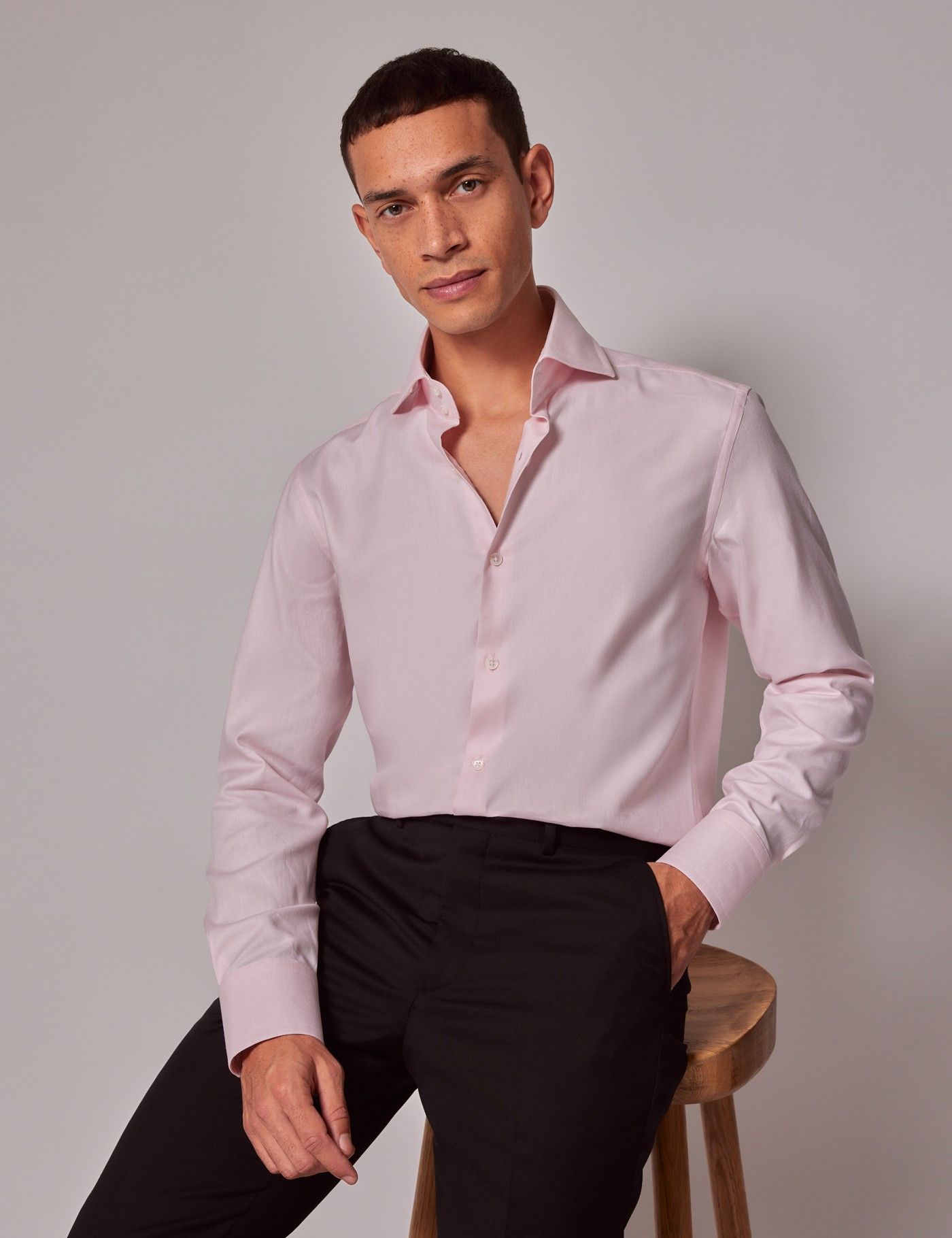 Dusty pink mens shirt best sale