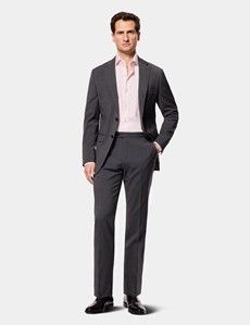 Slim Fit Light Pink Twill Curtis Shirt