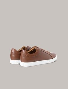 Brown Leather Sneakers-preview1