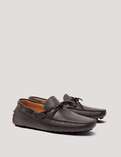 Brown Leather Driving Shoe-preview
