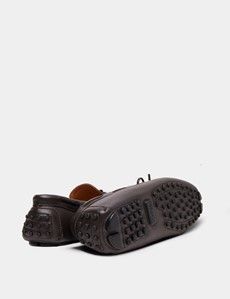 Brown Leather Driving Shoe-preview3