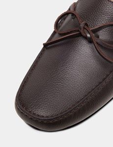 Brown Leather Driving Shoe-preview5