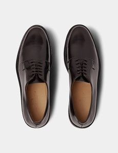Brown Derby Lace Up Shoe-preview4