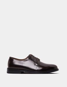Brown Derby Lace Up Shoe
