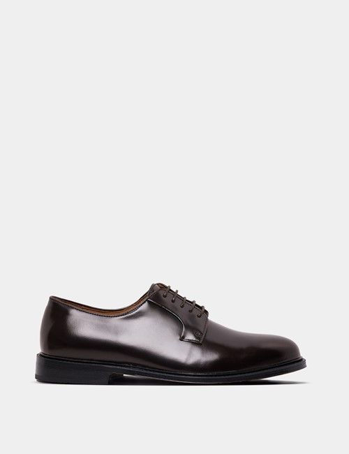 Brown Derby Lace Up Shoe