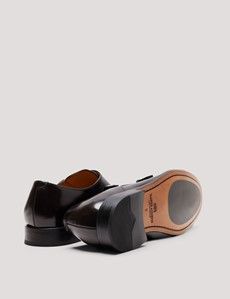 Brown Double Monk Strap Shoe-preview3
