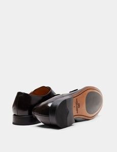 Brown Double Monk Strap Shoe-preview3
