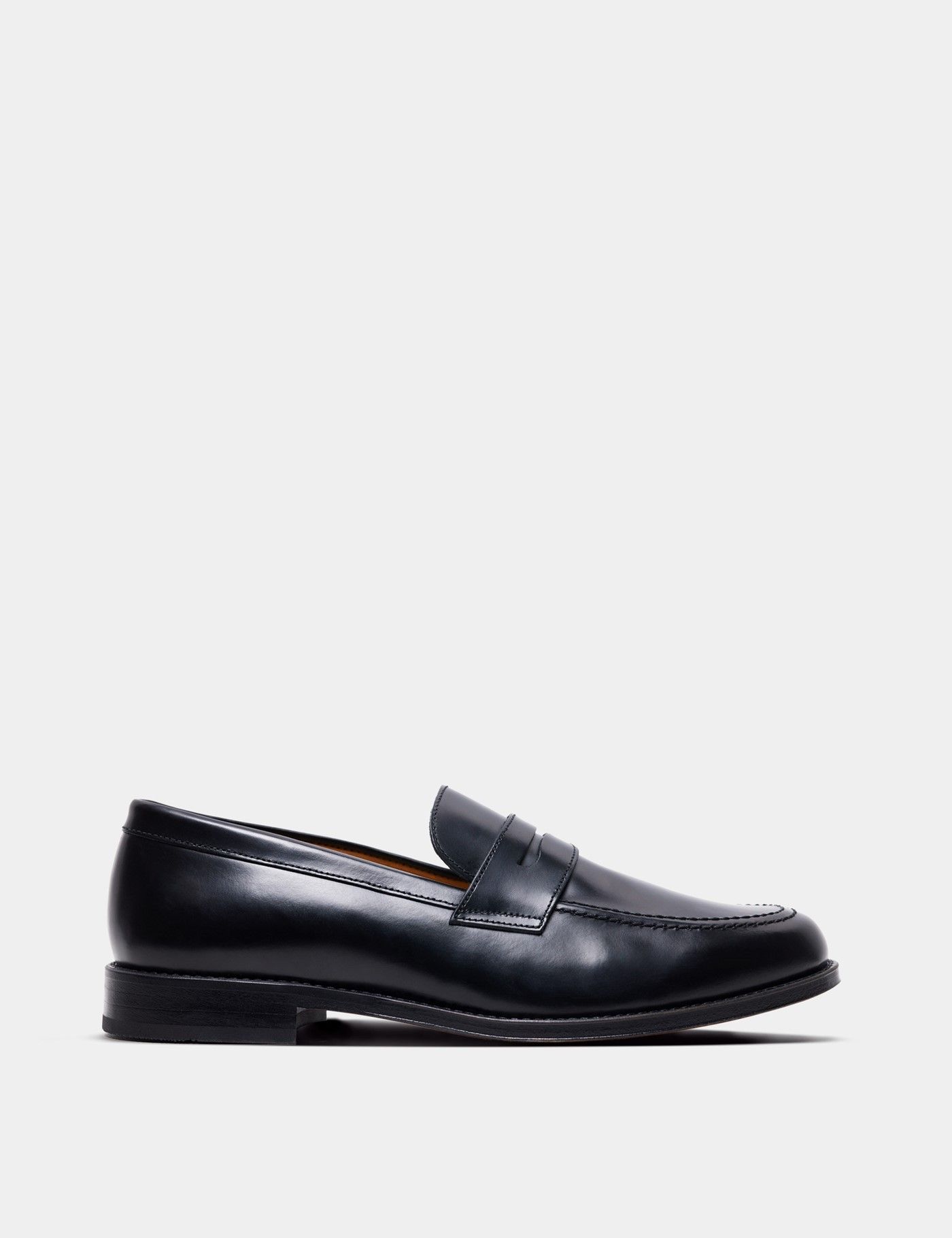 Black Penny Loafer